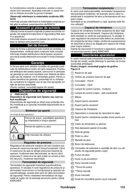 Karcher SC 4 EasyFix - manuals