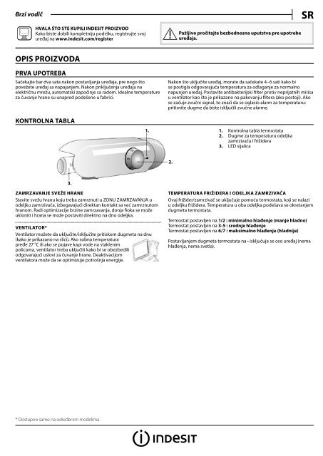 KitchenAid B 18 A1 D S/I - B 18 A1 D S/I SR (F093231) Setup and user guide