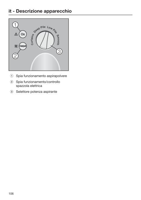 Miele Dynamic U1 Allergy PowerLine - SHCF3 - Istruzioni d'uso