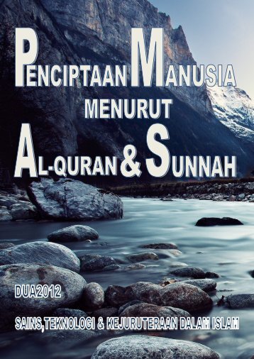 penciptaan manusia menurut al-quran dan hadis