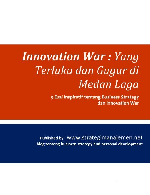 Ebook - Innovation War