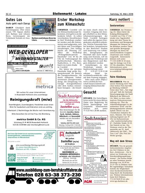 Stadtanzeiger Extra KW 10