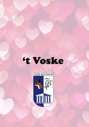 Voske derde editie