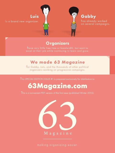 63 Magazine - Issue 1