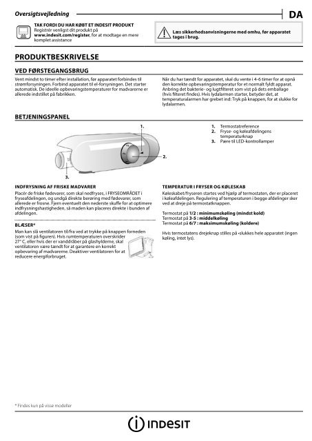KitchenAid B 18 A1 D/I - B 18 A1 D/I DA (F093230) Setup and user guide