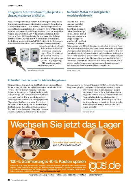 antriebstechnik 3/2018