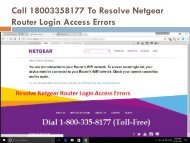 Call 18002046959 To Resolve Netgear Router Login Access Errors