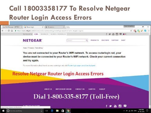 Call 18002046959 To Resolve Netgear Router Login Access Errors