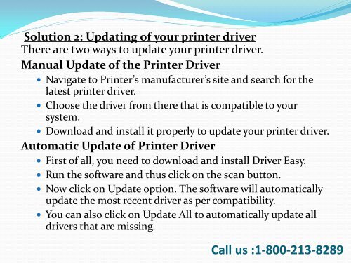 Call 1-800-213-8289 to Resolve Printer Not Activated Error Code -30 Windows 10