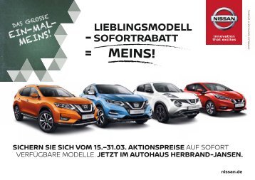 Nissan: Das große Ein-Mal-Meins!