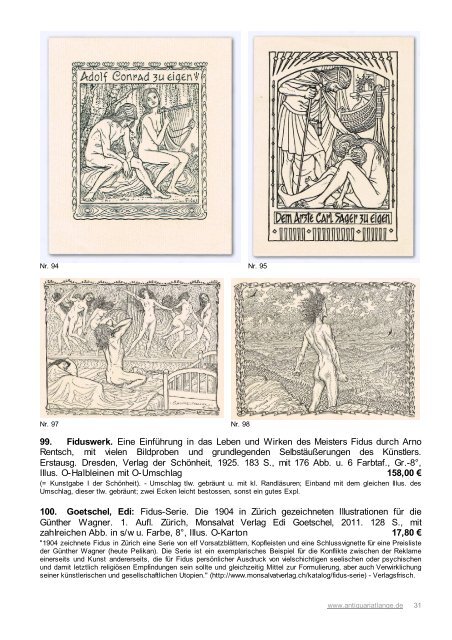 Occulta-Antiquariats-Katalog 11
