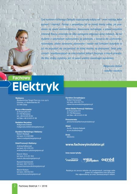 Fachowy Elektryk 1/2018