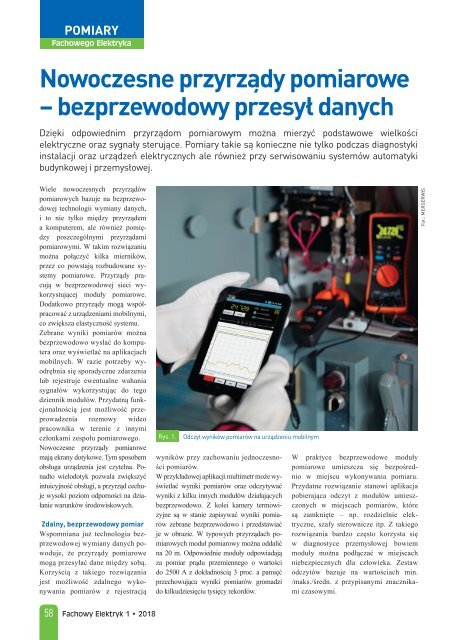 Fachowy Elektryk 1/2018