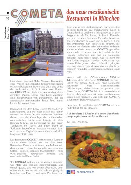 Magazin MGH Ed.4 / Partnerland: Colombia