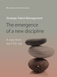 Strategic Talent Management: The emergence of a new discipline