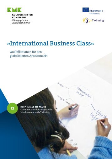 International Business Class: Erasmus+ und eTwinning an einer berufsbildenden Schule