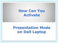 How Can You Activate Presentation Mode on Dell Laptop