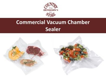 Vacuum Chamber Sealer | Best Food Saver