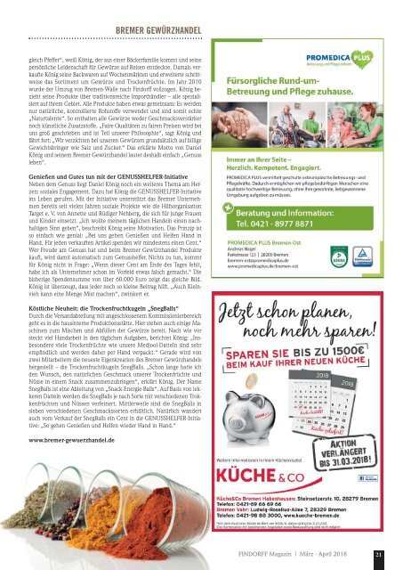 FINDORFF Magazin | März-April 2018