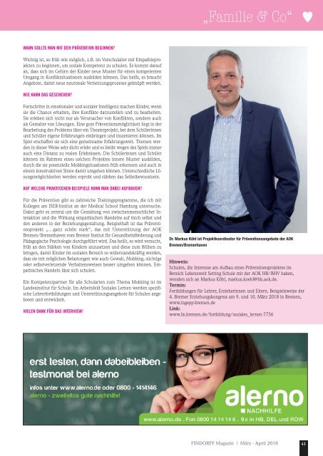 FINDORFF Magazin | März-April 2018