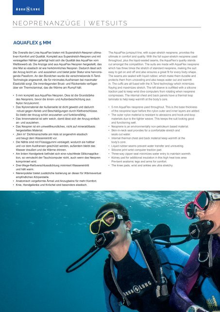 Aqua Lung Katalog 2018