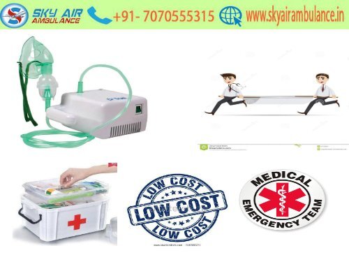 Sky Air Ambulance from Kolkata to Delhi in Charter plane with Medical Facilities 