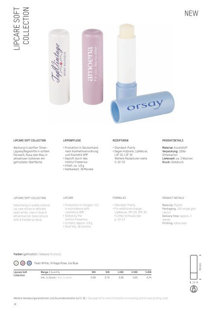 Lipcare - Made with love in Germany