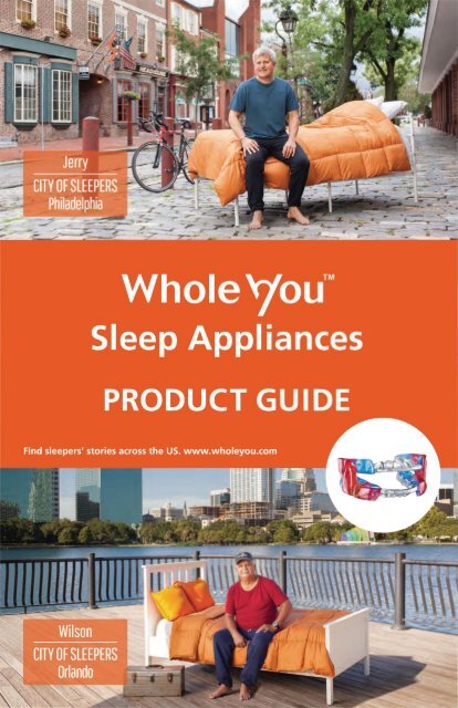 Whole You Sleep Appliances Product Guide