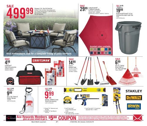 American River Ace Hardware Savings