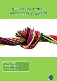SISTEMAS DE CONTROL ELÉCTRICO Y ELECTRÓNICO