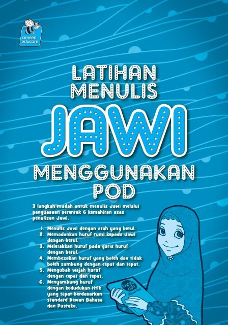 Latihan Menulis Jawi Menggunakan Pod