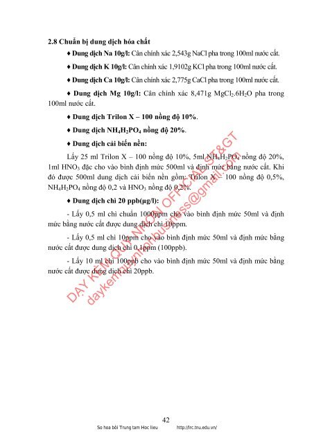 Nghiên cứu xác định hàm lượng chì trong máu bằng phương pháp quang phổ hấp thụ nguyên tử với kỹ thuật nguyên tử hóa bằng lò graphit