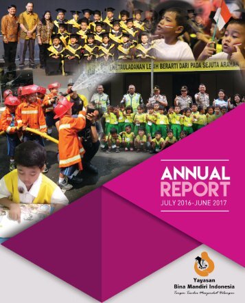 Annual Report Yayasan Bina Mandiri Indonesia (YBMI)