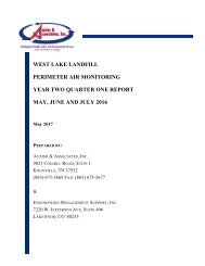 West Lake OU1 Report Year 2 Quarter 1 20170510