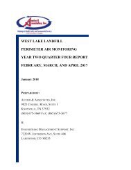 West Lake OU1 Air Report Year 2 Quarter 4 20180123