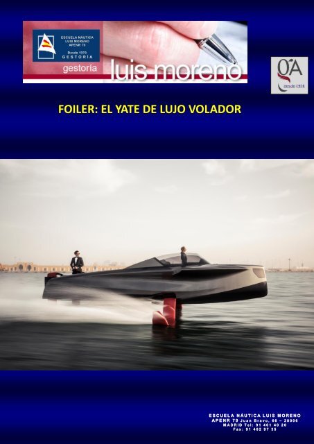 FOILER EL YATE DE LUJO VOLADOR - Nauta360