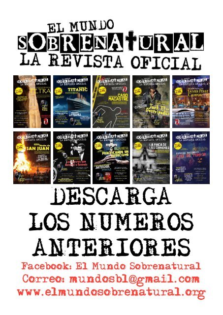 El Mundo Sobrenatural Marzo 2018 - Misteriosas Manos en las Cuevas