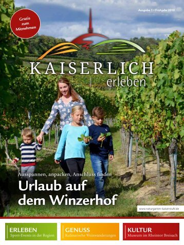 Kaiserlich Erleben, Ausgabe 1/2018