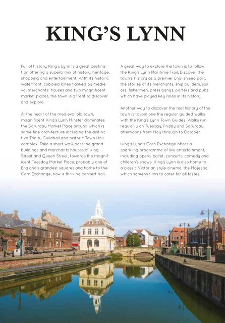 East of England Visitor Guide 2018