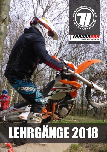 Lernen bei Motocross Enduro und EnduroPRO