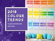 2018 colour trends