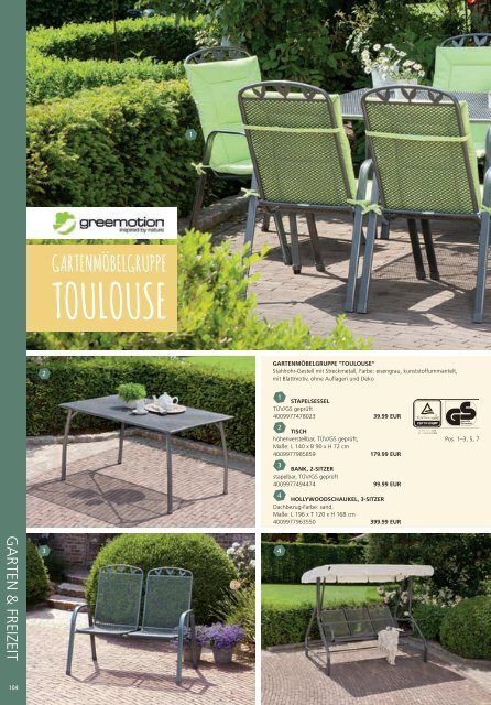 Bauvista Garten & Freizeit Katalog 2018