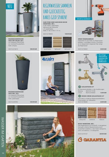 Bauvista Garten & Freizeit Katalog 2018