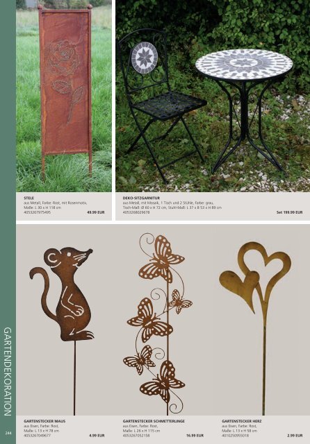 Bauvista Garten & Freizeit Katalog 2018