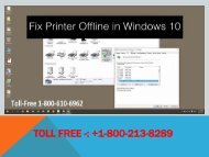 Fix Canon Printer Offline Error