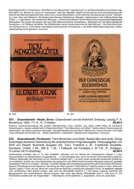 Occulta-Antiquariats-Katalog 15