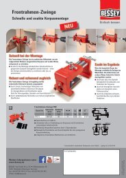 BESSEY-Tool-Neuheit-Frontrahmen-Zwinge-FRZ12