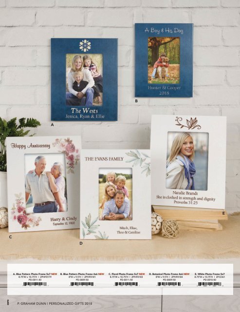 Personalized Gifts Catalog 2018