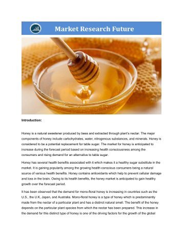 Honey Market Research Report
