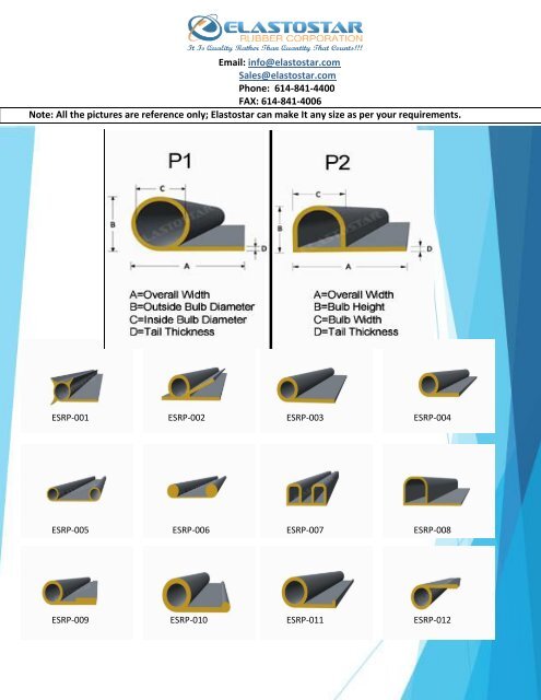 PSeals Silicone Rubber Gaskets